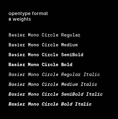 Included in basier mono desktop - circle